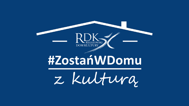 logo ZostańWDomu z kulturą