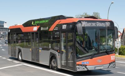 Autobus komunikacji miejskiej w Rzeszowie