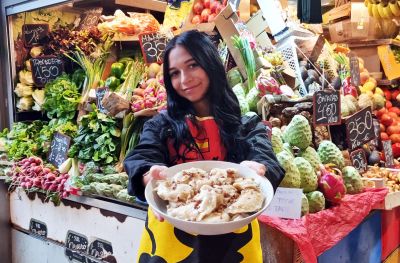 Zwycięskie zdjęcie pt. Polskie smaki na hiszpańskim targu