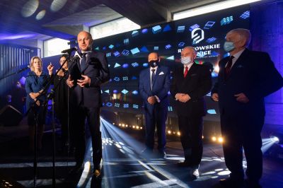 Oficjalne podsumowanie projektu "Rzeszowskie Piwnice - interaktywna instytucja kultury" przez Prezydenta Konrada Fijołka, fot. Grzegorz Bukała/Urząd Miasta Rzeszowa