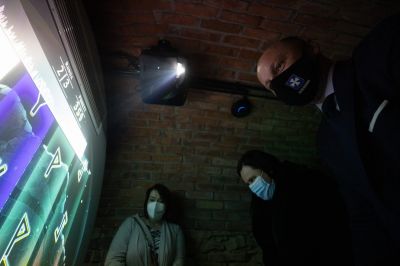 Zwiedzanie piwnic, fot. Grzegorz Bukała/Urząd Miasta Rzeszowa