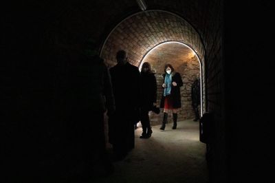 Zwiedzanie piwnic, fot. Grzegorz Bukała/Urząd Miasta Rzeszowa