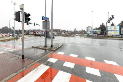 Skrzyżowanie al. Wyzwolenia z al. Okulickiego, fot. Grzegorz Bukała/Urząd Miasta Rzeszowa