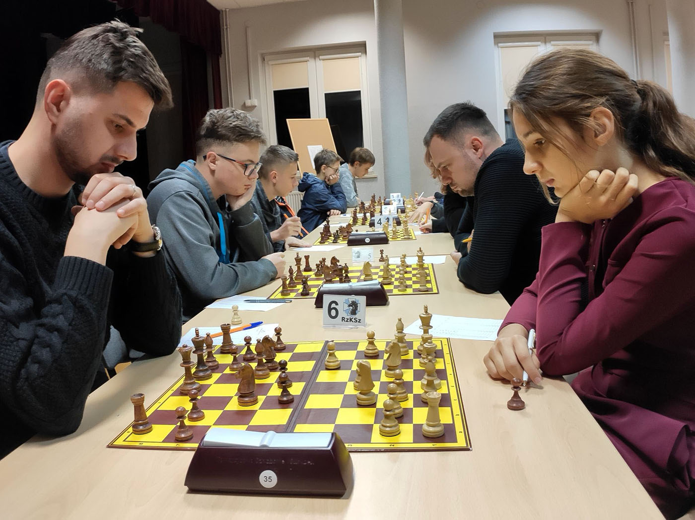 Mistrzostwa Rzeszowa w Szachach,fot.Rzeszowski Dom Kultury