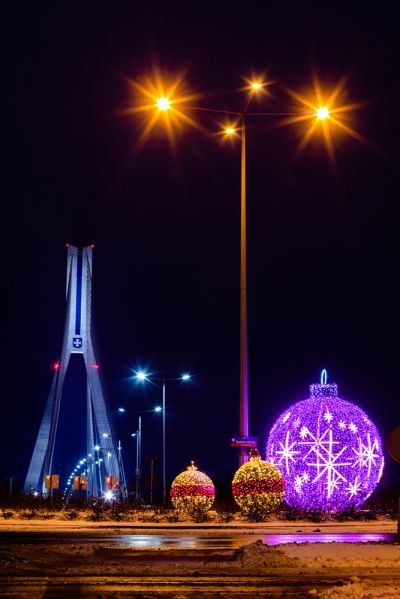 Oświetlenie świąteczne w Rzeszowie