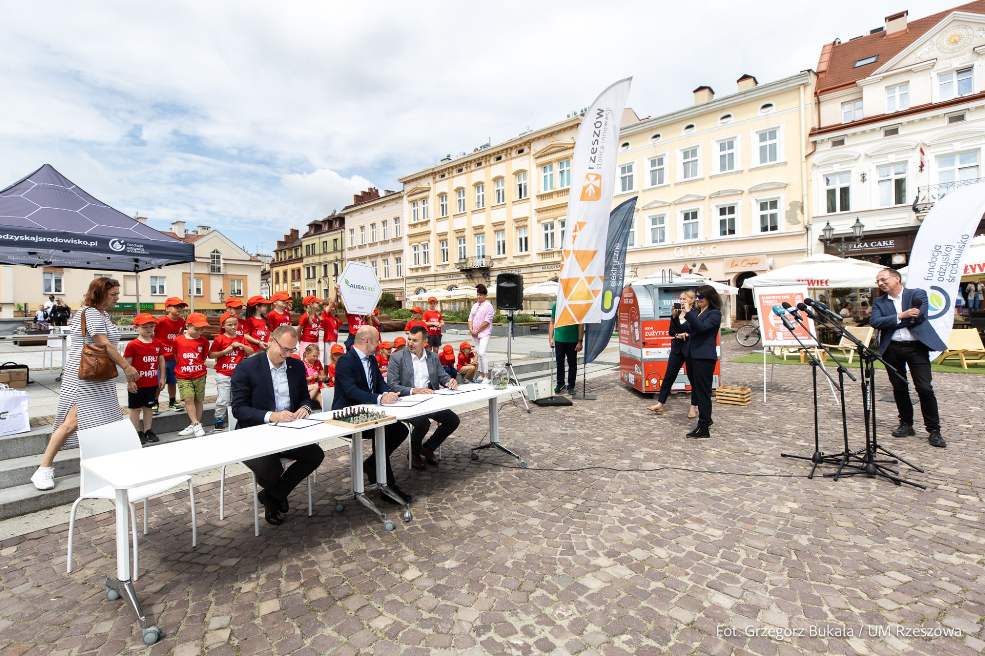 zdjęcie z konferencji prasowej, fot. Grzegorz Bukała, Urząd Miasta Rzeszowa