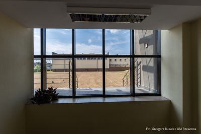 zdjęcie z terenu budowy przy jednej z rzeszowskich szk&oacute;ł, fot. Grzegorz Bukała, Urząd Miasta Rzeszowa