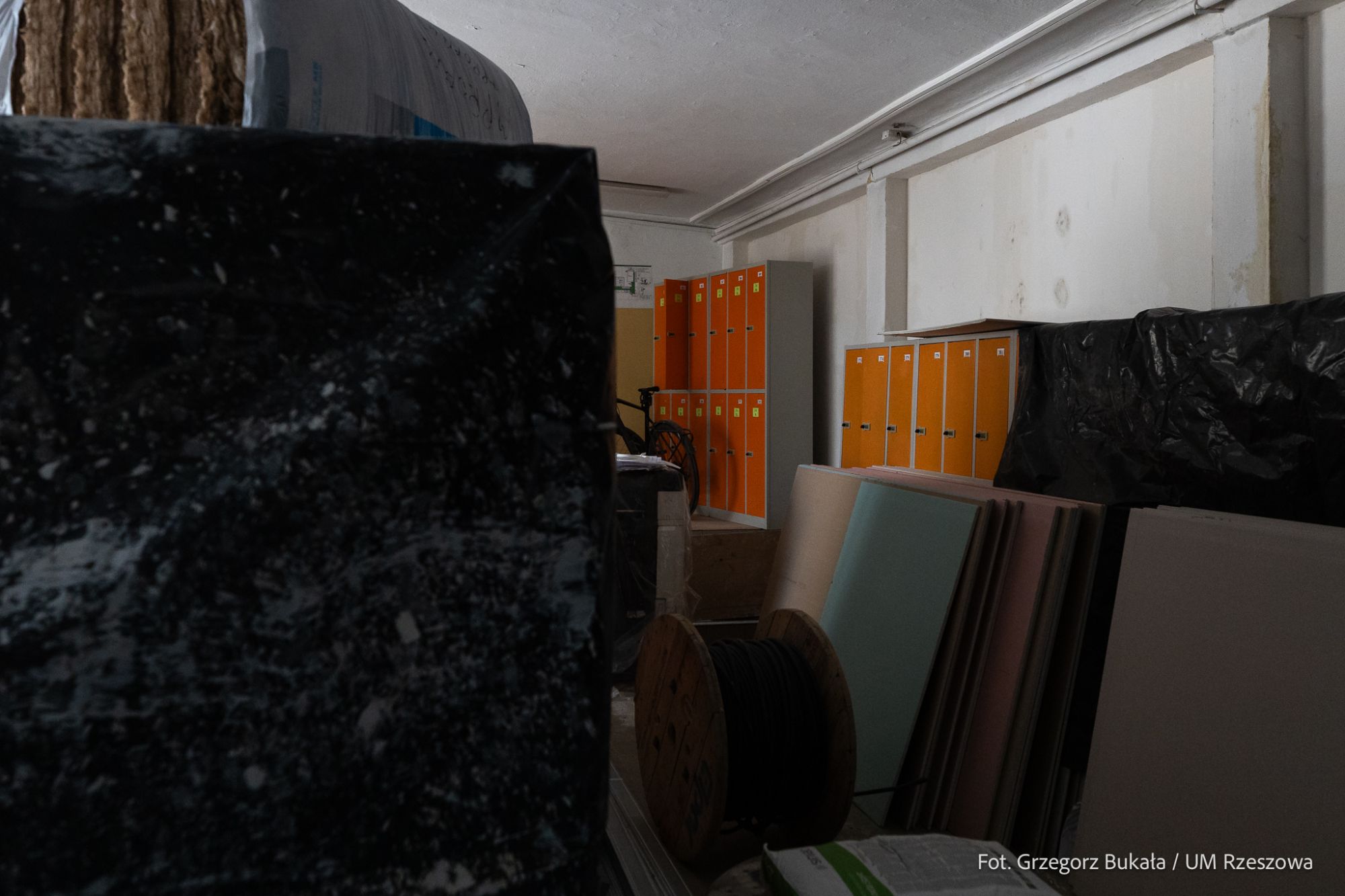 zdjęcie z rozbudowy budynku rzeszowskiej Szkoły Podstawowej nr 21 przy ul. Miodowej, fot. Grzegorz Bukała, Urząd Miasta Rzeszowa