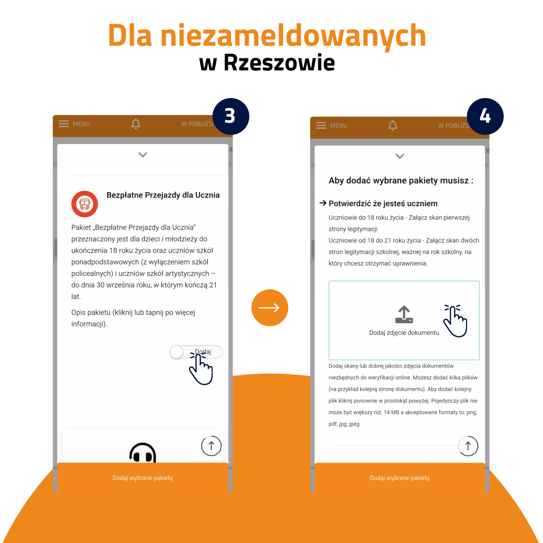 grafika z informacja aktywacji nowego pakietu w aplikacji - Rzeszów To MY 2.0