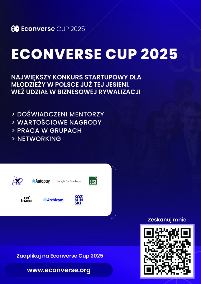 Plakat Econverse CUP