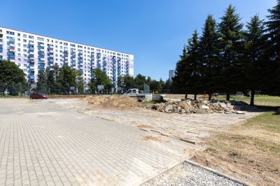 zdjęcie terenu pod budowę miasteczka ruchu drogowego na rzeszowskim osiedlu Nowe Miasto, fot. Grzegorz Bukała, Urząd Miasta Rzeszowa