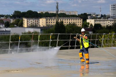 zdjęcie z terenu budowy Wisłokostrady, fot. Grzegorz Bukała, Urząd Miasta Rzeszowa