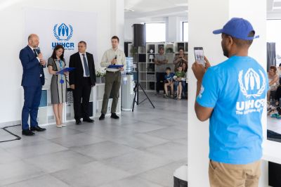 Zdjęcie Nowego centrum wsparcia uchodźc&oacute;w w Rzeszowie.  fot. Grzegorz Bukała, Urząd Miasta Rzeszowa