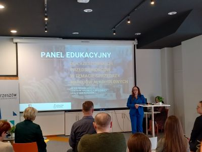Zdjęcie z wydarzenia pn. panel edukacyjny dla rzeszowskich przedsiębiorców z dn.22 listopada
