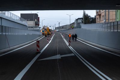 Przebudowa układu dróg w centrum Rzeszowa wraz z budową przejazdu pod torami | fot. Grzegorz Bukała/Urząd Miasta Rzeszowa