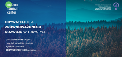 Grafika promująca projekt pn. Obywatele dla zrównoważonego rozwoju