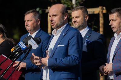 Zdjęcie z konferencji prasowej Rzeszowskiego Budżetu Obywatelskiego na 2023 rok. | fot. Grzegorz Bukała, Urząd Miasta Rzeszowa