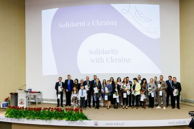 Uroczysta inauguracja roku akademickiego w WSIiZ | fot. Piotr Kordyś/studio Bluecherry/WSIiZ.