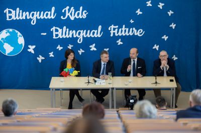 Zdjęcie ze spotkania inaugurującego projekt Rzeszowski Program Powszechnej Dwujęzyczności | fot. Grzegorz Bukała, Urząd Miasta Rzeszowa