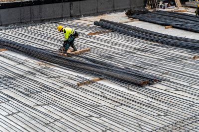 Zdjęcie ilustrujące z budowy nowej hali przy I LO | fot. Adam Lampart, Urząd Miasta Rzeszowa