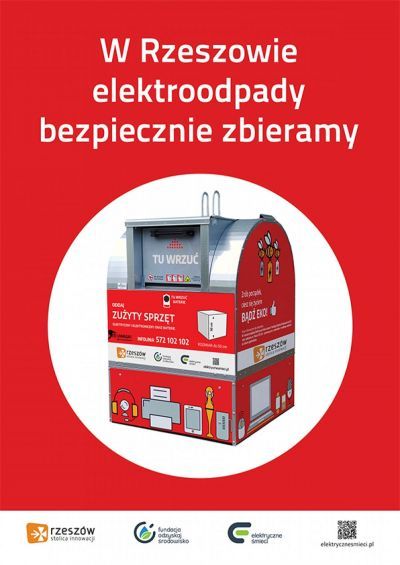 Grafika ilustrująca opisaną sytuację | W Rzeszowie elektroodpady bezpiecznie zbieramy