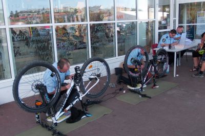 Zdjęcie ilustrujące opisaną sytuację | Znakowanie rowerów