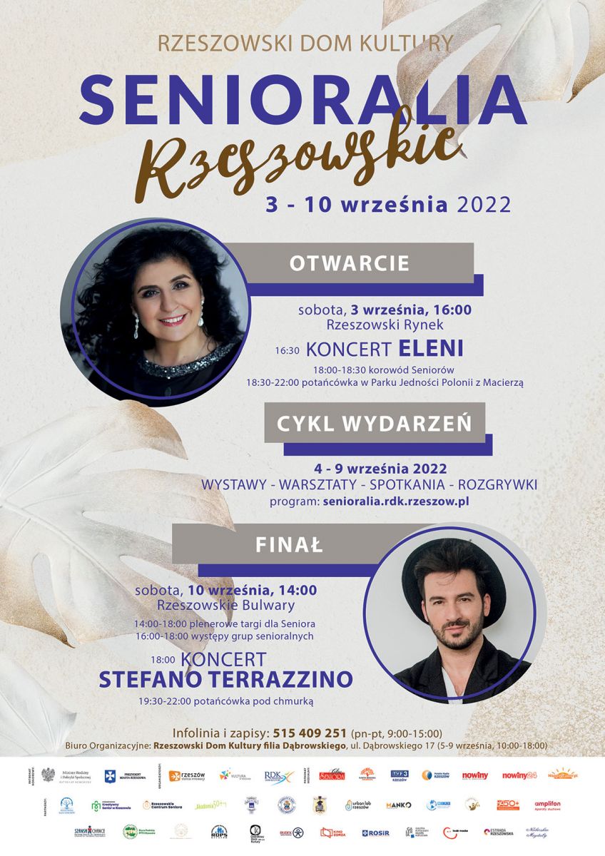 Grafika promująca wydarzenie | Senioralia Rzeszowskie