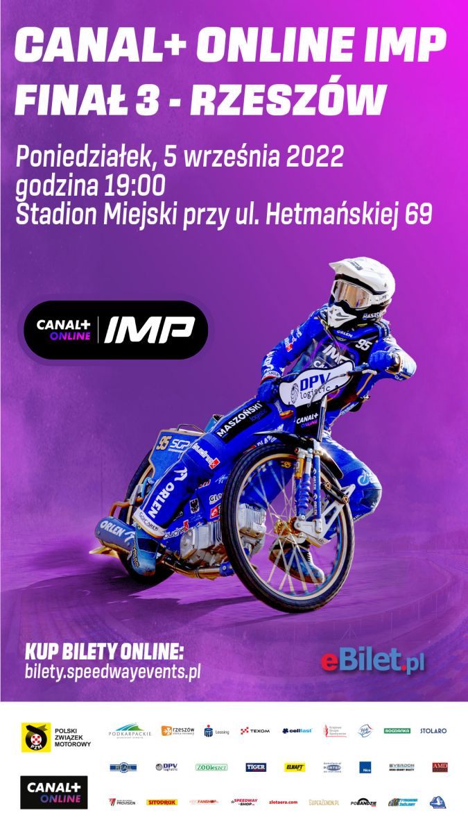 Grafika promująca wydarzenie | Finał 3 Canal+ Online IMP w Rzeszowie