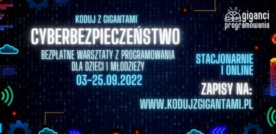 Grafika promująca wydarzenie | Koduj z Gigantami