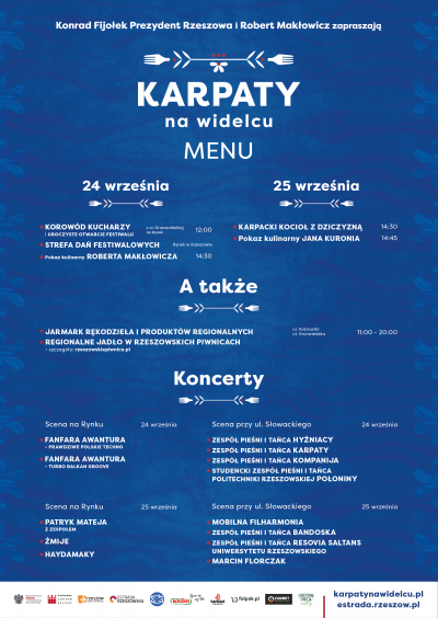 Grafika promująca wydarzenie | Karpaty na Widelcu