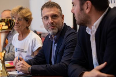 Zdjęcie z konferencji ilustrujące opisaną sytuację | fot. Grzegorz Bukała/Urząd Miasta Rzeszowa