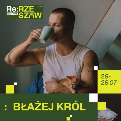 Grafika promująca Re Festival w Rzeszowie - artysta Błażej Król