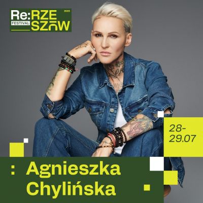 Grafika promująca RE Festival w Rzeszowie - artystka Agnieszka Chylińska