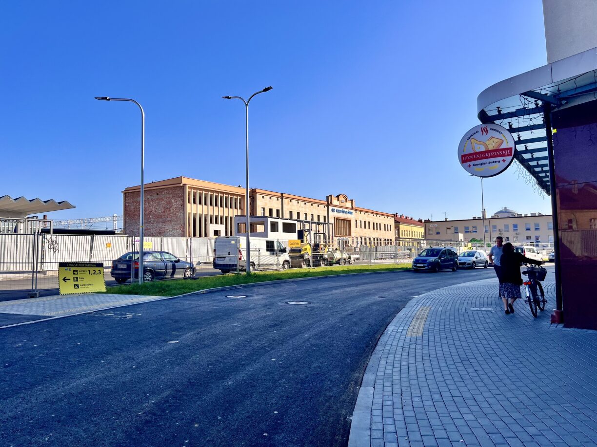 Przebudowa układu drogowego w rejonie głównego dworca kolejowego