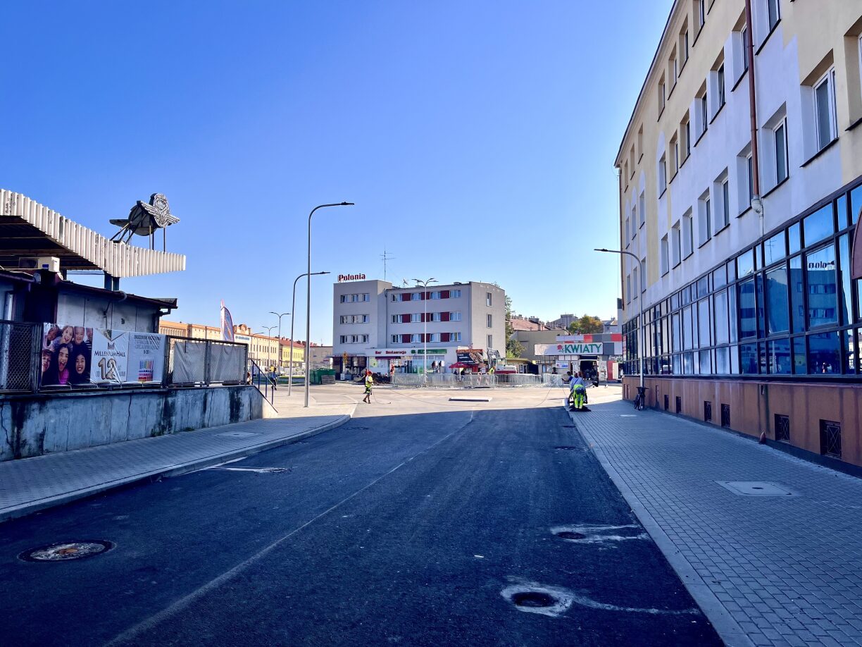 Przebudowa układu drogowego w rejonie głównego dworca kolejowego