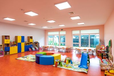 Sala zabaw w rzeszowskim żłobku nr 6 Kotek Psotek. Fot. Grzegorz Bukała UMRz