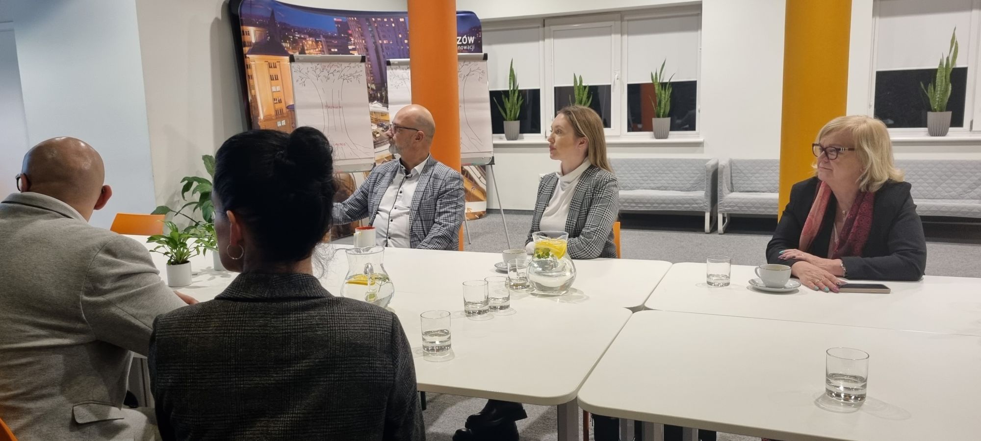 Uczestnicy wydarzenia realizowanego w ramach projektu