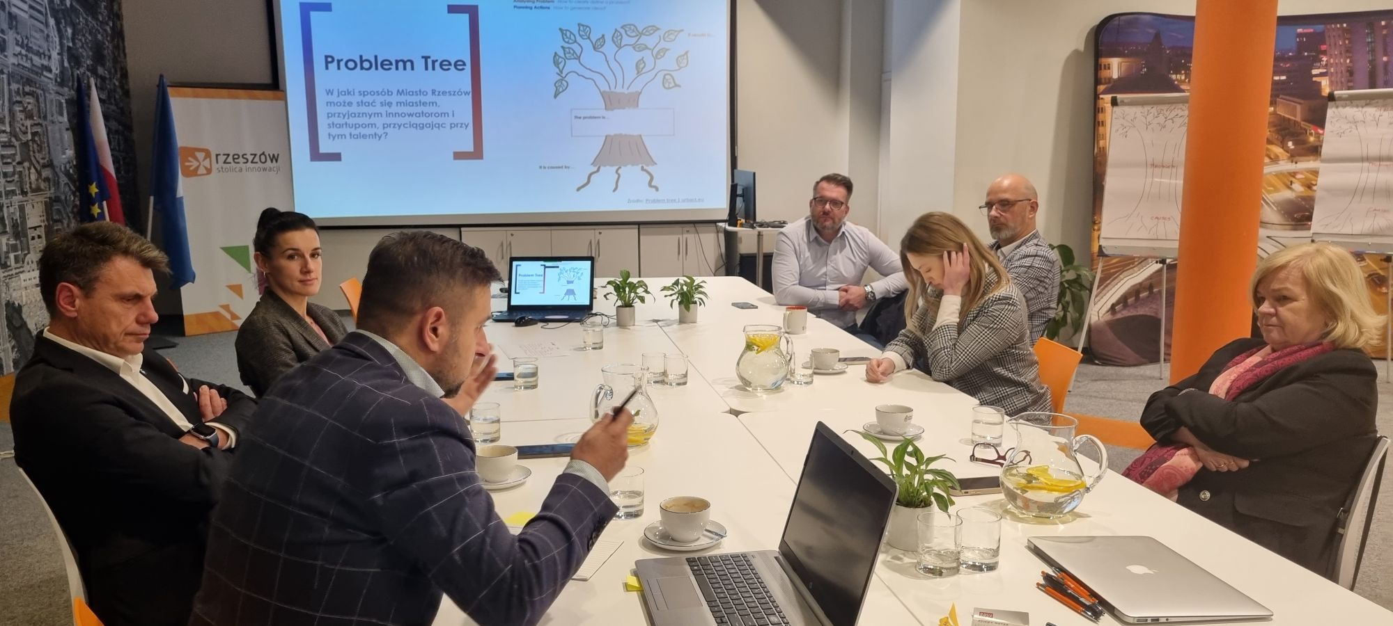 Uczestnicy wydarzenia realizowanego w ramach projektu