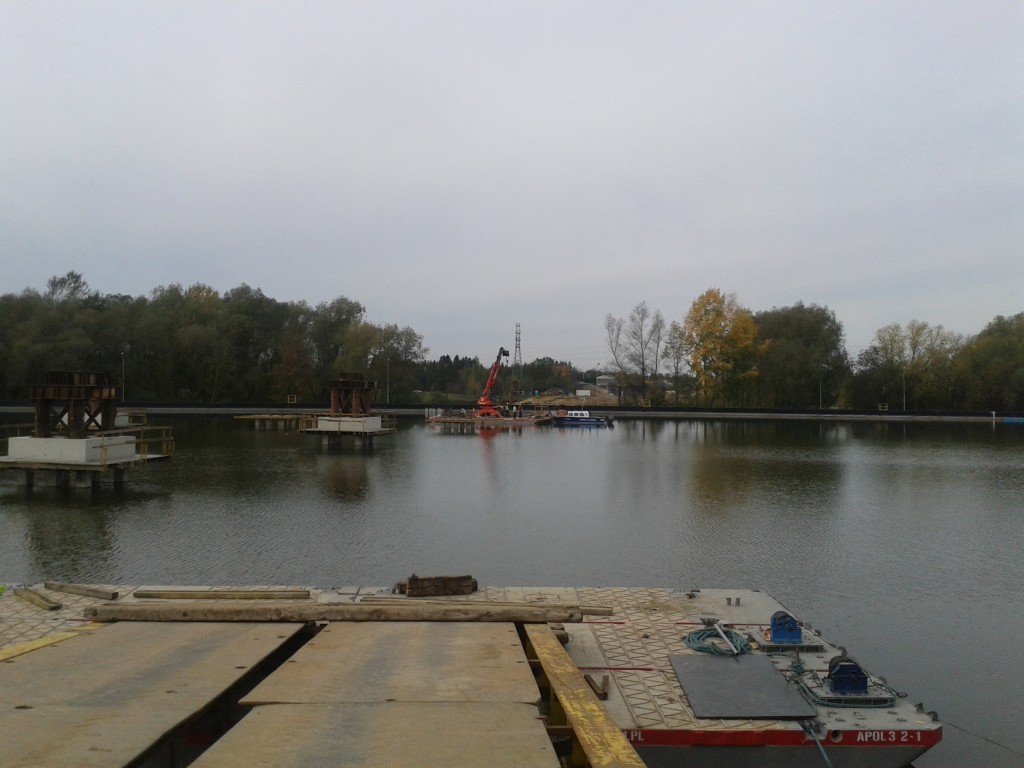 Budowa tymczasowej konstrukcji wsporczej