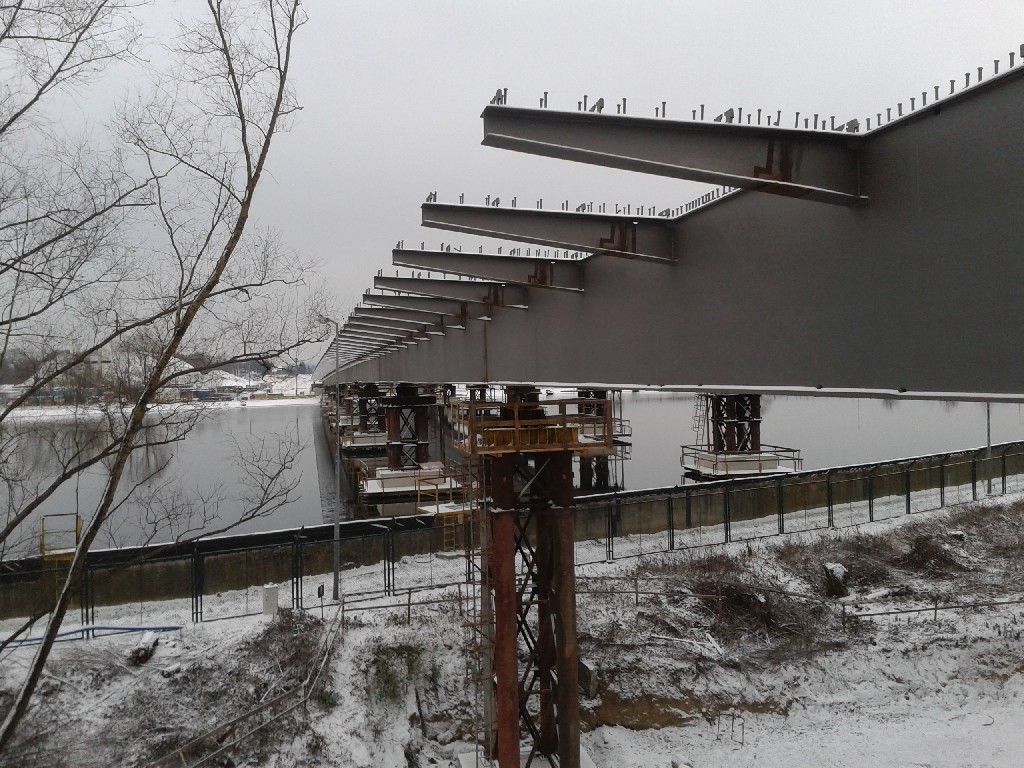 Konstrukcja stalowa mostu