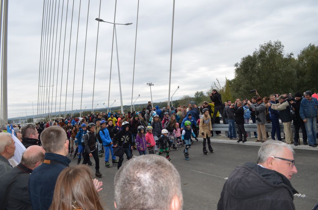 Otwarcie drogi wraz z mostem - uczestnicy wydarzenia