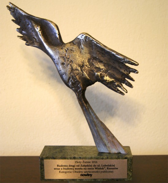 Statuetka Złoty żuraw