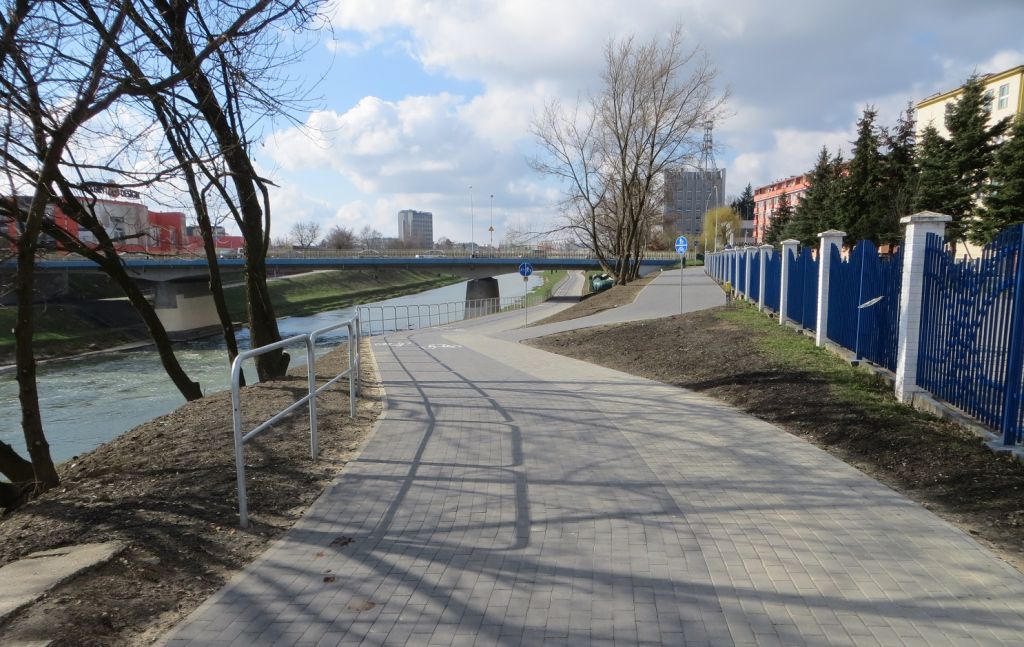 Ścieżka rowerowa nad Wisłokiem