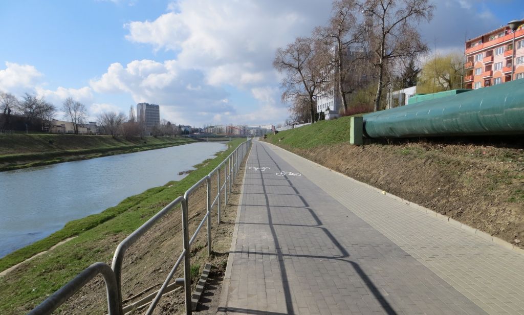 Ścieżka rowerowa nad Wisłokiem