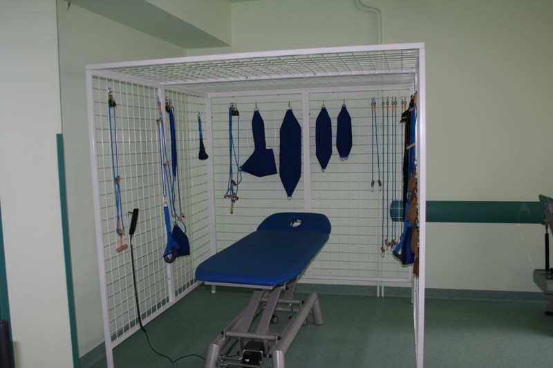 Wyposażenie sali fizykoterapii