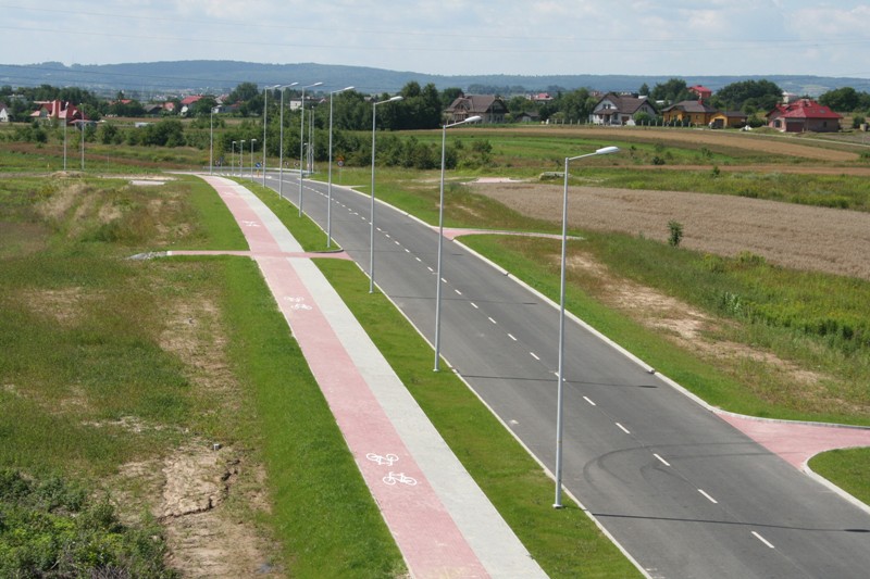 Ulica Przemysłowa po zakończeniu realizacji projektu