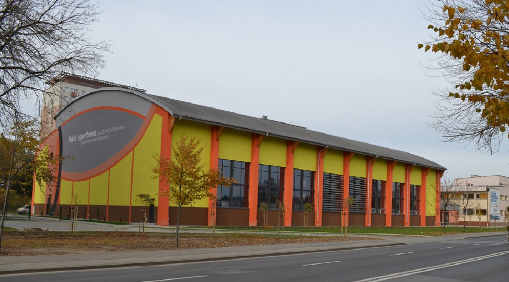 Budynek hali sportowej