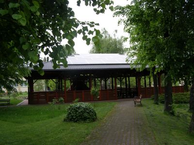 Instalacja fotowoltaiczna na altanie przy budynku Domu Pomocy Społecznej przy ulicy Sucharskiegow Rzeszowie