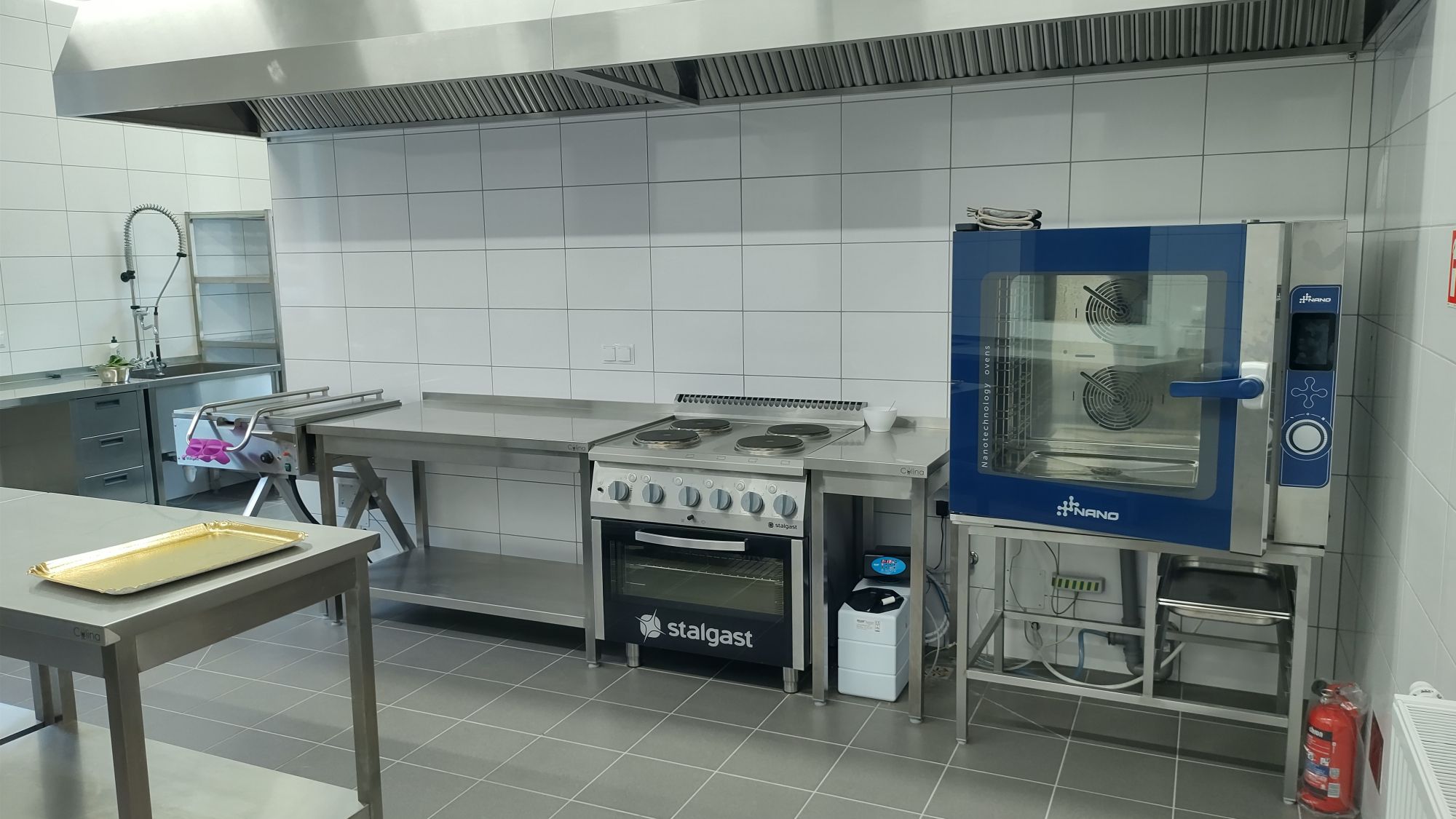 Kuchnia w Centrum opiekuńczo-mieszkalnego przy ul. Sucharskiego w Rzeszowie