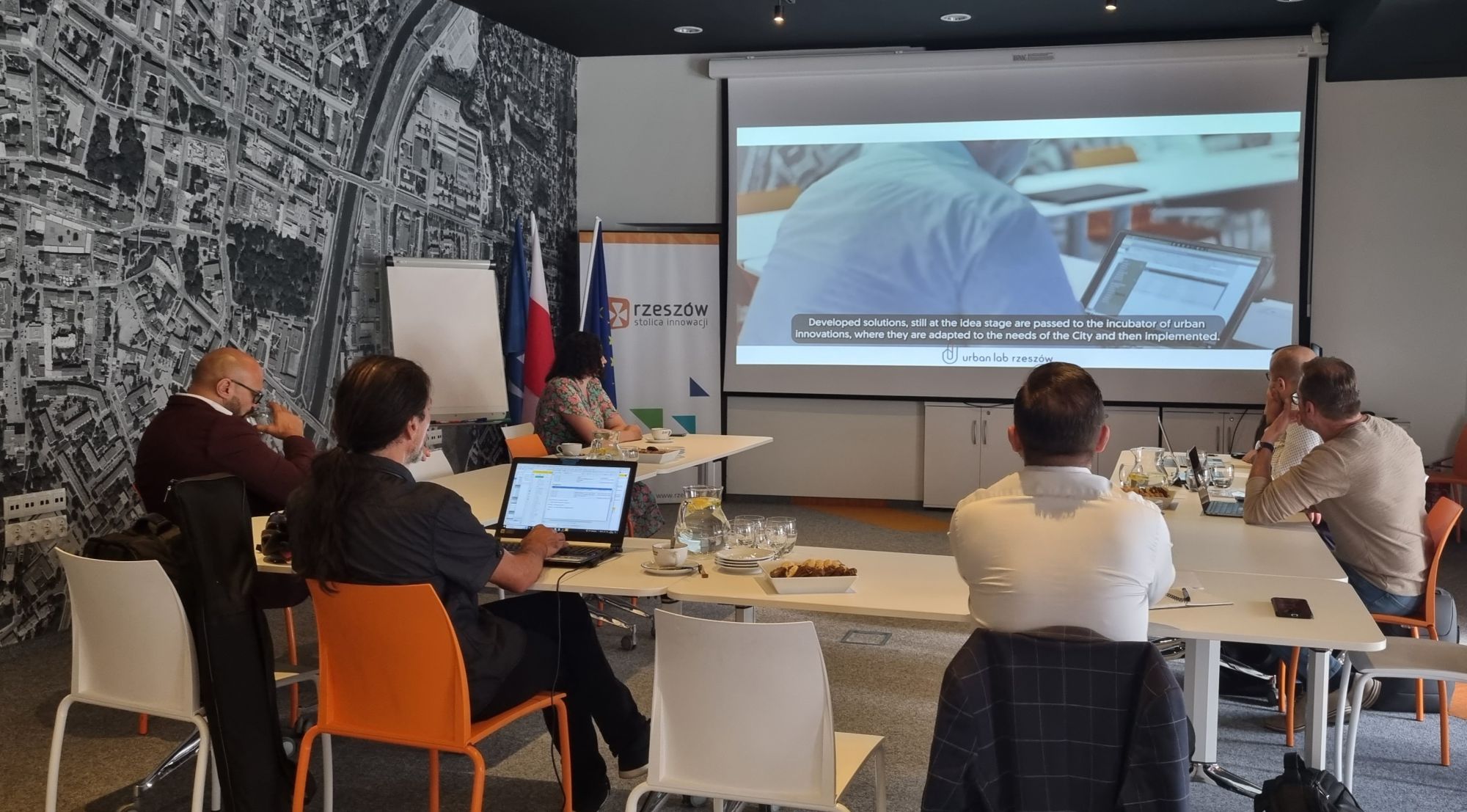 Uczestnicy wydarzenia realizowanego w ramach projektu